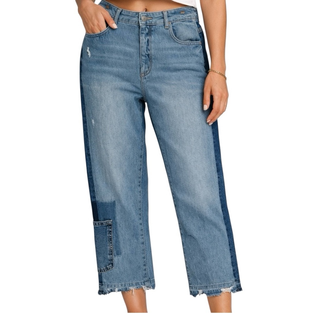 DL1961 Jerry High Rise Vintage Straight Leg Jeans Size 29 Sebring Wash